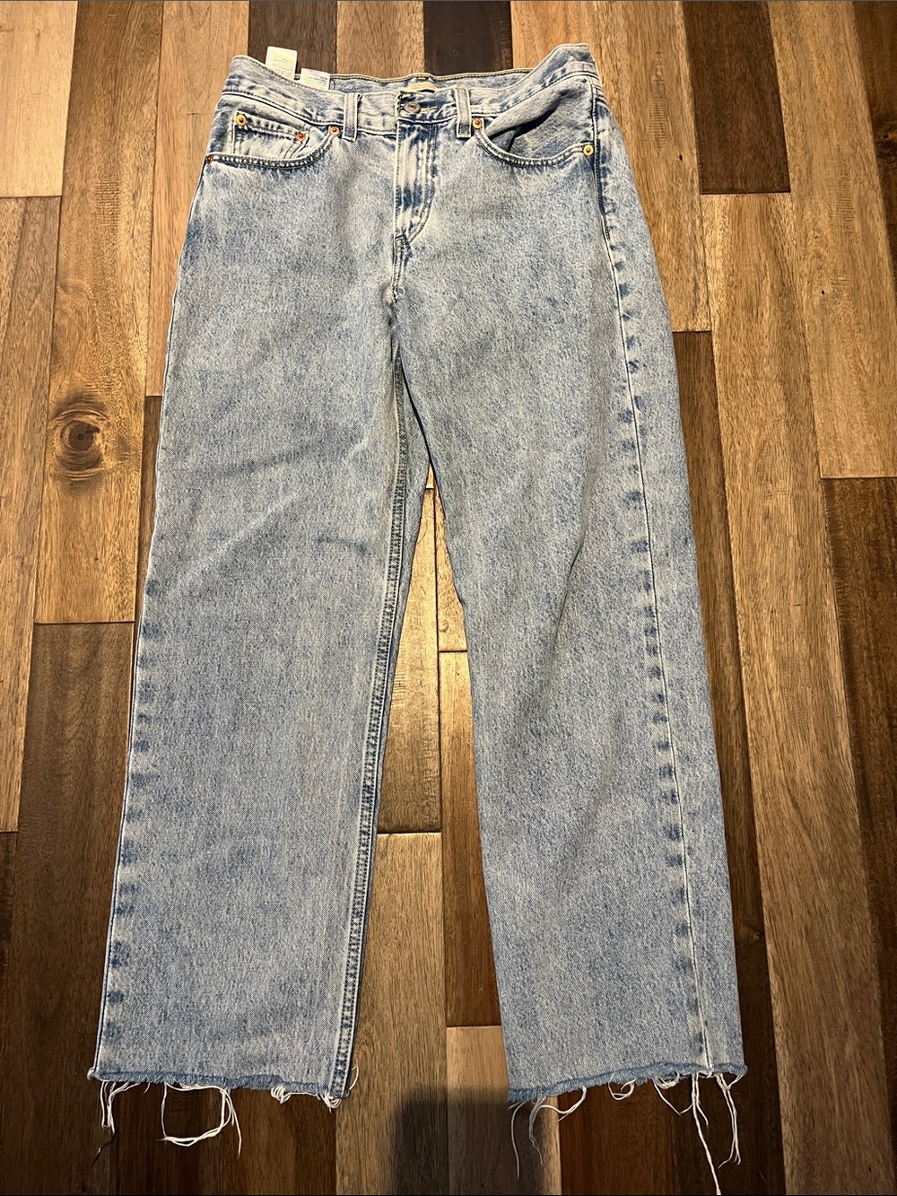 Classic Light Wash Women’s Jeans - Casual Straight Fit